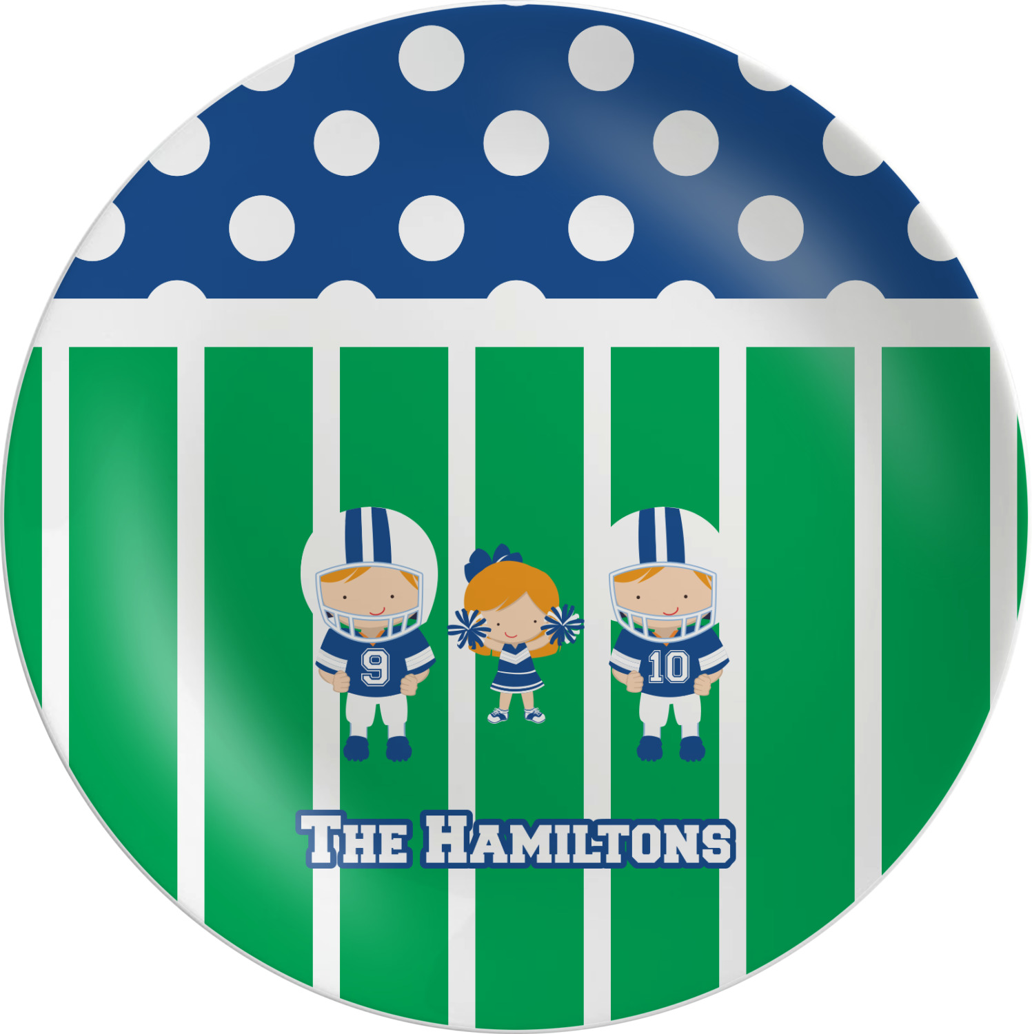 YouCustomizeIt Melamine Plate - Thumbnail 2