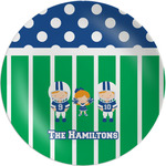 Football Melamine Plate (Personalized)