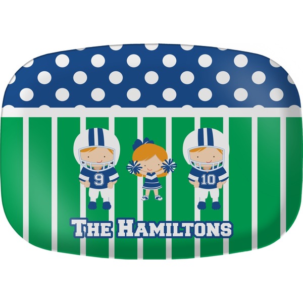 Custom Football Melamine Platter (Personalized)
