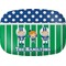 Football Melamine Platter (Personalized)