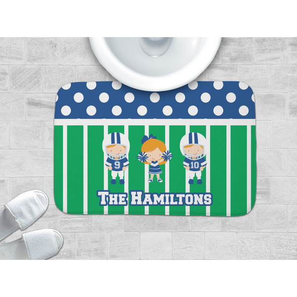 Football Memory Foam Bath Mat - LIFESTYLE 34x21