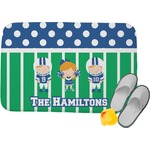 Football Memory Foam Bath Mat - 24"x17" (Personalized)
