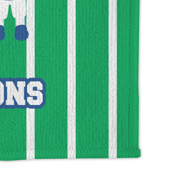 Football Microfiber Dish Rag - DETAIL
