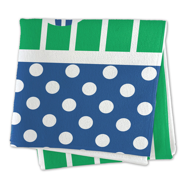 Football Microfiber Dish Rag - FOLDED (square)