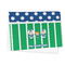 Football Microfiber Dish Towel - FOLDED HALF