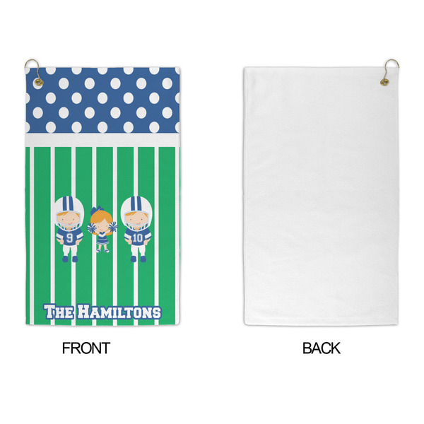 Football Microfiber Golf Towels - APPROVAL