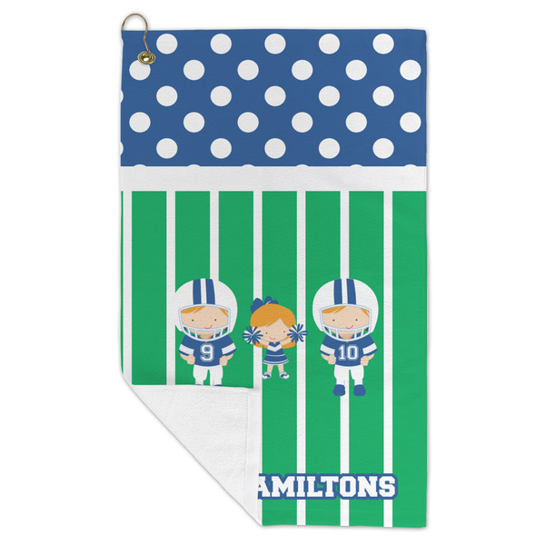 Football Microfiber Golf Towels - FOLD