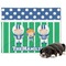 Football Dog Blanket - Large (Personalized)