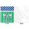 Football Minky Blanket - 50"x60" - Single Sided - Front & Back