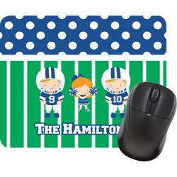 Football Rectangular Mouse Pad (Personalized)