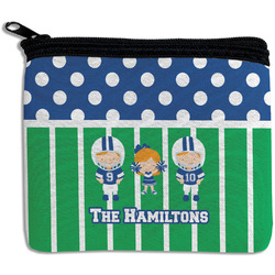 Football Rectangular Coin Purse (Personalized)