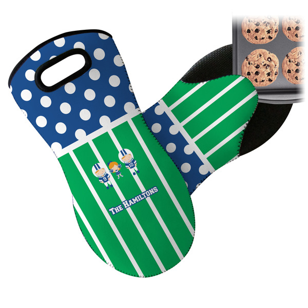 Football Neoprene Oven Mitt