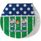 Football Burp Pad - Velour w/ Multiple Names