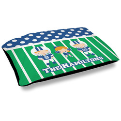 Football Outdoor Dog Bed - Large (Personalized)