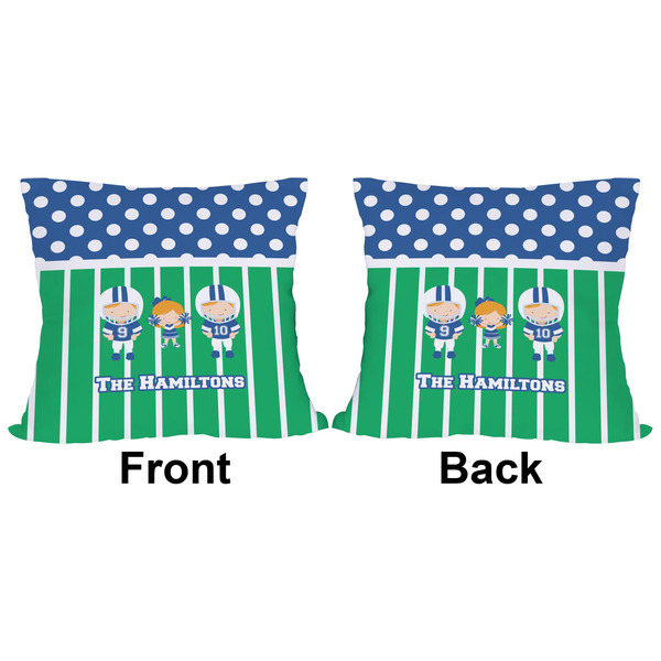 Football Outdoor Pillow - 16x16