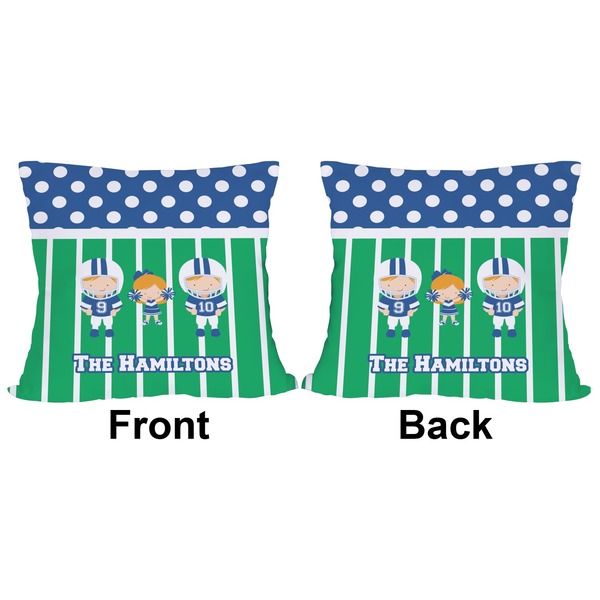Football Outdoor Pillow - 20x20