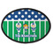Football Oval Patch