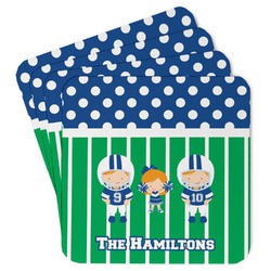 Football Paper Coaster (Personalized)