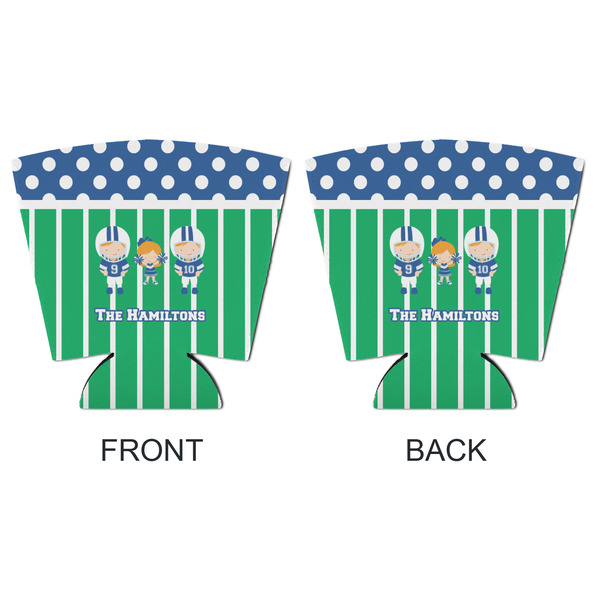 Football Party Cup Sleeves - with bottom - APPROVAL