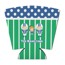 Football Party Cup Sleeve - with Bottom (Personalized)