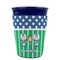 Football Party Cup Sleeves - without bottom - FRONT (on cup)