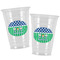 Football Party Cups - 16oz - Alt View
