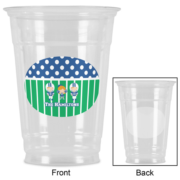 Football Party Cups - 16oz - Approval