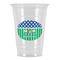 Football Party Cups - 16oz - Front/Main
