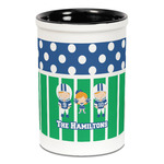Football Ceramic Pencil Holders - Black