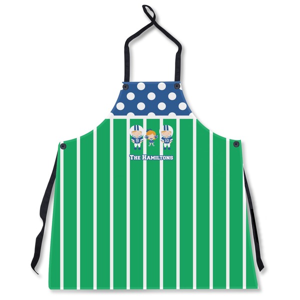 Custom Football Apron Without Pockets w/ Multiple Names