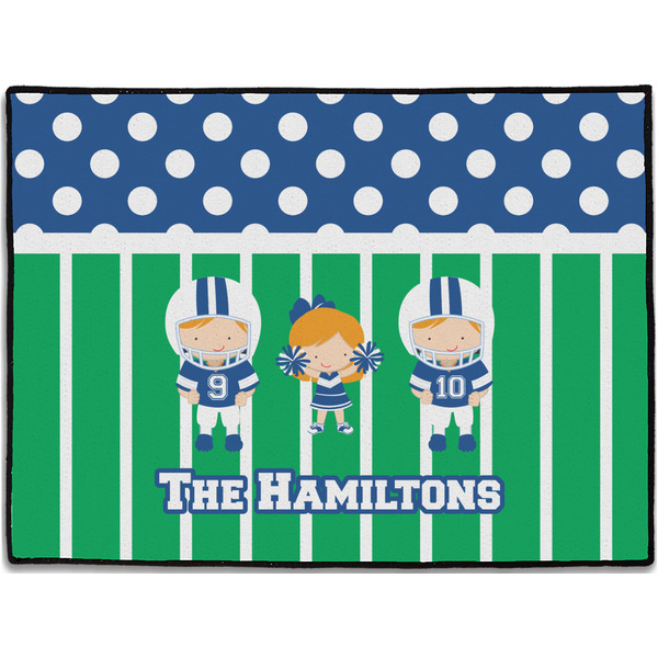 Custom Football Door Mat (Personalized)