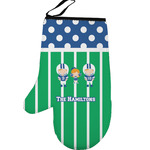 Football Left Oven Mitt (Personalized)