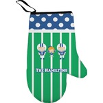 Football Right Oven Mitt (Personalized)