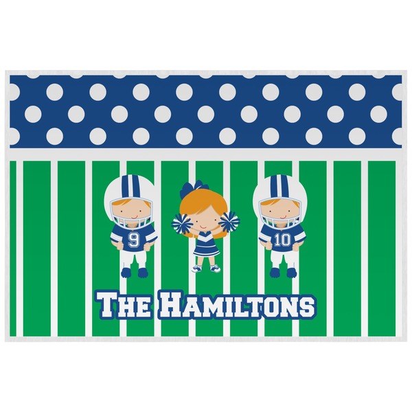 Football Personalized Placemat (Back)