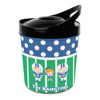 Football Plastic Ice Bucket (Personalized)