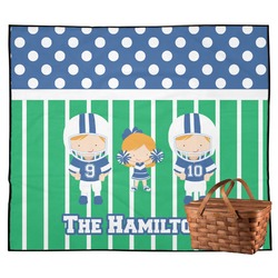 Football Outdoor Picnic Blanket (Personalized)
