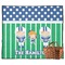 Football Outdoor Picnic Blanket (Personalized)