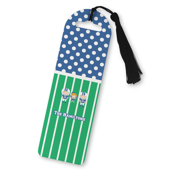 Custom Football Plastic Bookmark (Personalized)