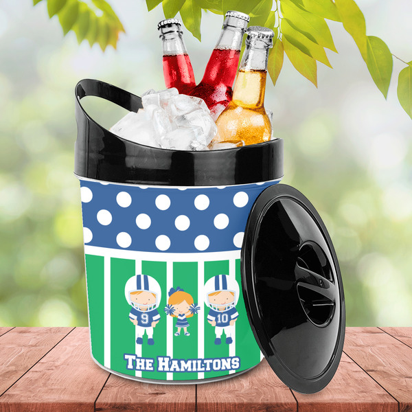 Football Plastic Ice Bucket - LIFESTYLE