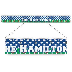 Football Plastic Ruler - 12" (Personalized)