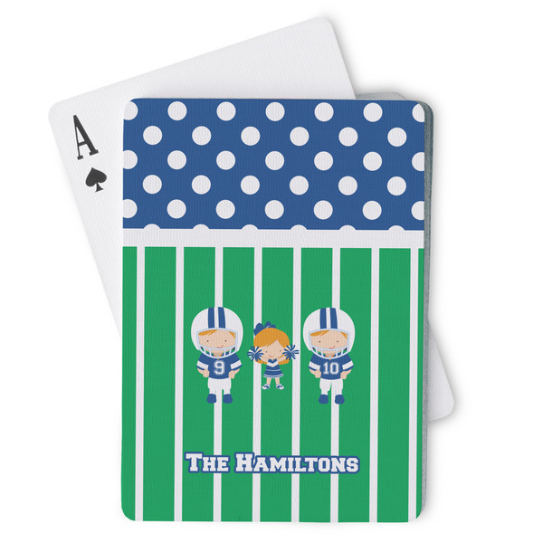 Custom Football Playing Cards (Personalized)