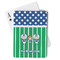 Football Playing Cards - Front View