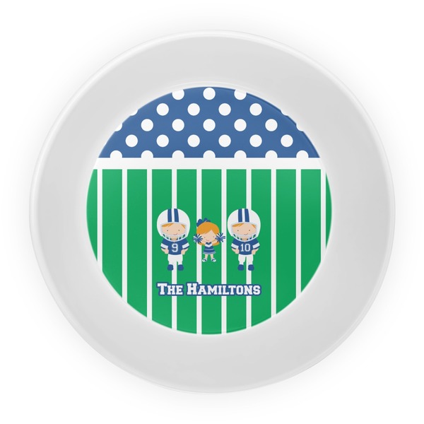 Football Melamine Bowl - Center
