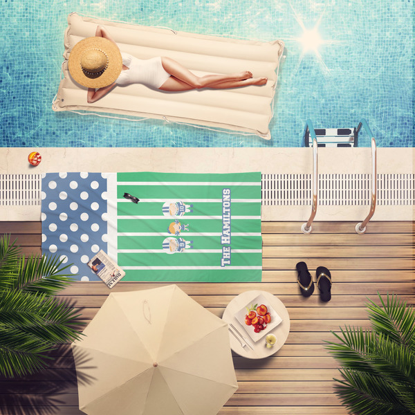 Football Pool Towel Lifestyle