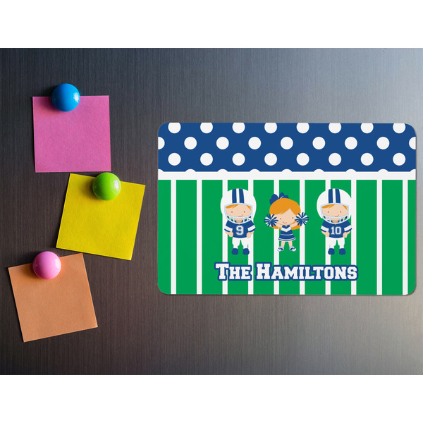 Football Rectangular Fridge Magnet - LIFESTYLE