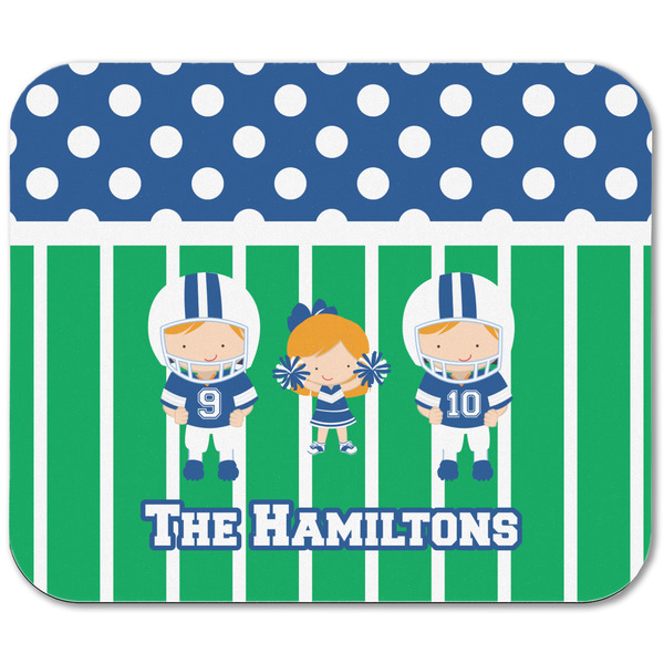 Football Rectangular Mouse Pad - APPROVAL