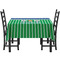 Football Rectangular Tablecloths - Side View