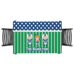Football Tablecloth - 58"x58" (Personalized)