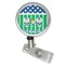 Football Retractable Badge Reel (Personalized)
