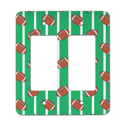 Football Rocker Style Light Switch Cover - Two Switch